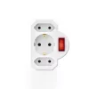 Hama 00223217 netstekker-adapter wit