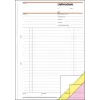 Sigel SD016 Leveringsbonboek met ontvangstbewijs, A4, 3 x 40 pagina's