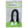Techly USB 2.0 kabel A-stekker / B-stekker haaks 3m ICOC U-AB-30-ANG