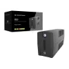 Conceptronic ZEUS02G 850VA 480W UPS, 2 UK-stopcontacten, HID-USB, RJ45 in/uit, AVR