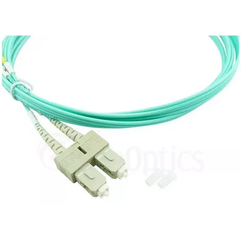 BlueOptics LC-SC multimode OM3 duplex glasvezel patchkabel, LC-UPC/SC-UPC, 3 m, beige (compatibel met Corning 055702T512000003M)
