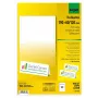 Sigel DP049 tafelkaarten, 190 x 60 mm, 185 g/m², hoogwit, 40 stuks (20 vel x 2)