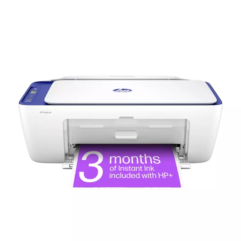 HP DeskJet 2821e draadloze all-in-one kleurenprinter, Instant Ink; kopieerder, scanner