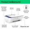 HP DeskJet 2821e draadloze all-in-one kleurenprinter, Instant Ink; kopieerder, scanner