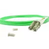 Glasvezelkabel BlueOptics SFP3133GU2MK LC ST OM5 2 m limoen