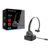 Conceptronic POLONA Draadloze Bluetooth-headset met laadstation & Bluetooth-USB-audioadapter