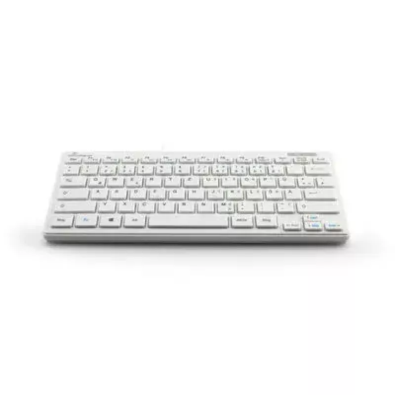 Toetsenbord MediaRange MROS113 Office USB QWERTZ Duits wit