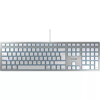 CHERRY KC 6000 slank FOR MAC toetsenbord kantoor USB QWERTY US Engels zilver