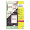 Avery Window Stickers zelfklevend printeretiket A5 wit 10 stuks