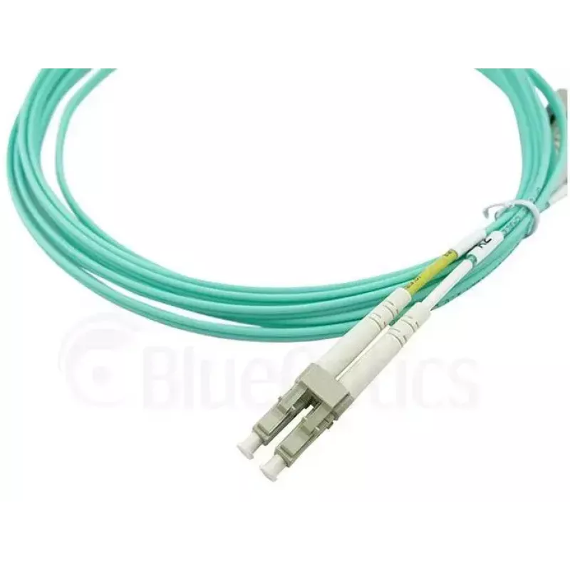 BlueOptics LC-SC multimode OM3 duplex glasvezel patchkabel, LC-UPC/SC-UPC, 5 m, beige (compatibel met Corning 055702K512000005M)