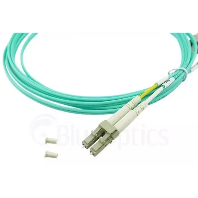 BlueOptics LC-SC multimode OM3 duplex glasvezel patchkabel, LC-UPC/SC-UPC, 5 m, beige (compatibel met Corning 055702K512000005M)