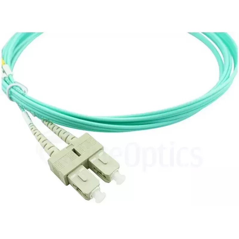 BlueOptics LC-SC multimode OM3 duplex glasvezel patchkabel, LC-UPC/SC-UPC, 5 m, beige (compatibel met Corning 055702K512000005M)
