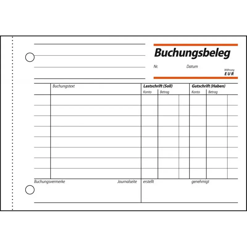 Bedrijfsformulier Sigel BU615