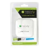 Techly USB 3.0 Super Speed hub 4 poorten wit IUSB3-HUB4-WH, USB 3.2 Gen 1 (3.1 Gen 1) Type-A, 5000 Mbit/s, wit, 0,8 m, CE, RoHS, USB 2.0 USB 1.1