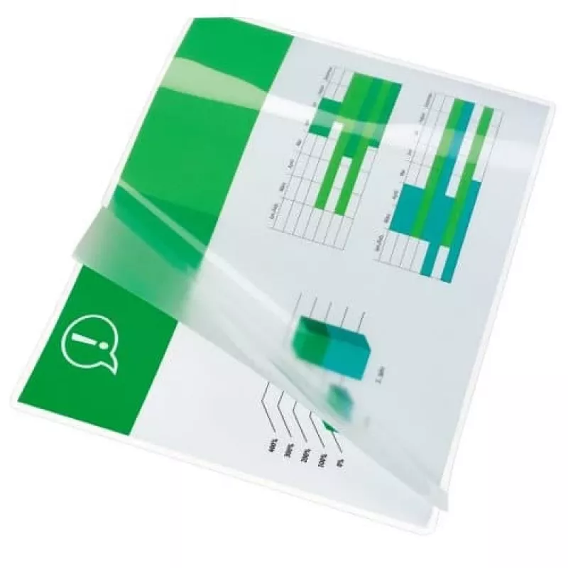 GBC lamineerfolie A4 80 micron, glanzend, transparant, A4, 0,08 mm, 100 stuks