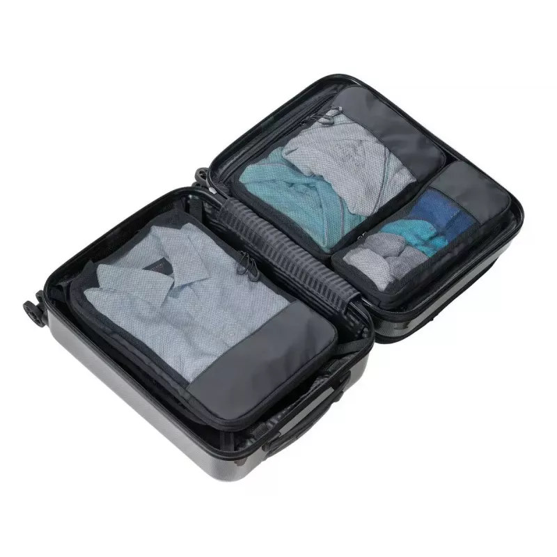 TROIKA Black Packing Cubes Compressiezakkenset, BBL56/BK