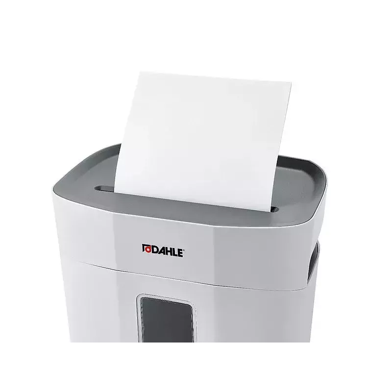 Papiervernietiger Dahle PS 140 kruissnit 65 dB zwart grijs