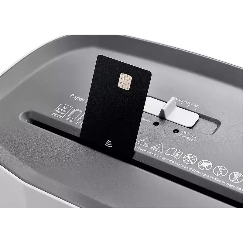 Papiervernietiger Dahle PS 140 kruissnit 65 dB zwart grijs