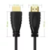 Techly HDMI 2.0 kabel A/A M/M 3m zwart ICOC HDMI2-4-030