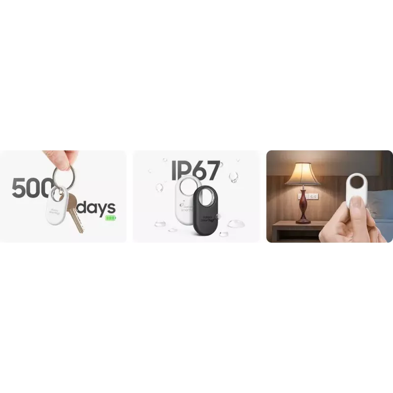 Bluetooth-artikeltracker Samsung Galaxy SmartTag2 wit