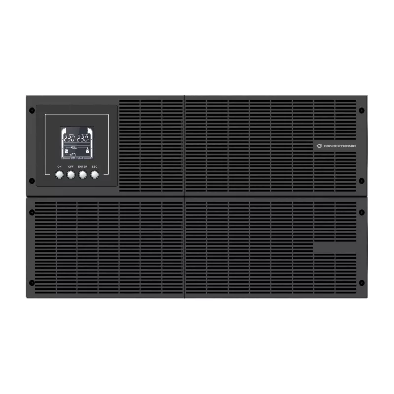 Conceptronic ZEUS51E6K 6000VA 6000W online rack/tower UPS, dubbelconversie (online), 6 kVA, 6000 W, sinus, 80 V, 300 V