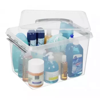 Opbergbox Sunware 78800609 rechthoekig kunststof transparant