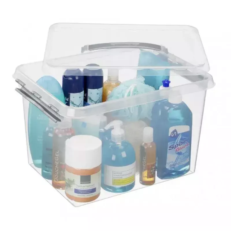Opbergbox Sunware 78800609 rechthoekig kunststof transparant