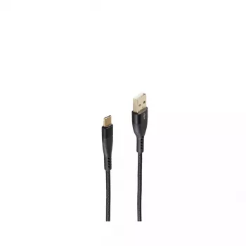 USB-kabel ShiverPeaks BS20-71025 1m USB 2.0 USB A USB C zwart