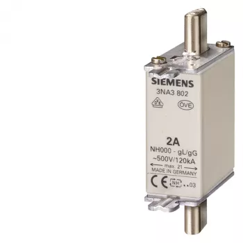 Siemens 3NA3807 smeltpatroon hoogspanning 1 stk.
