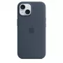 Siliconen hoesje Apple iPhone 15 MagSafe Storm Blue