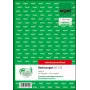 Bedrijfsformulier Sigel SD132 A5 roze wit geel 150 vel