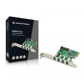 Conceptronic EMRICK02G interfacekaart/-adapter intern USB 3.2 Gen 1 (3.1 Gen 1)