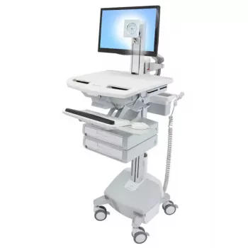 Multimediawagen Ergotron StyleView aluminium grijs wit