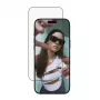 Displayschermbescherming PanzerGlass SAFE. voor iPhone 17 Pro Max – ultra-groothoek-PET-folie met zwarte rand, EasyAligner, kras- en stootvast