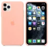 Siliconen hoes Apple iPhone 11 Pro Max Grapefruit cover