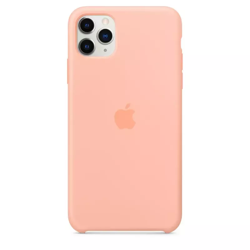 Siliconen hoes Apple iPhone 11 Pro Max Grapefruit cover