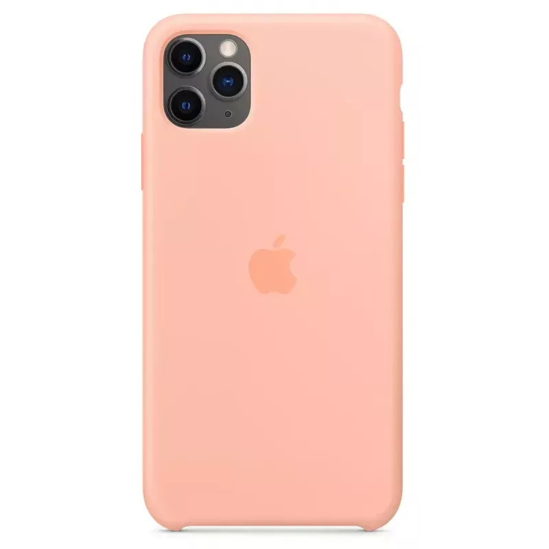 Siliconen hoes Apple iPhone 11 Pro Max Grapefruit cover