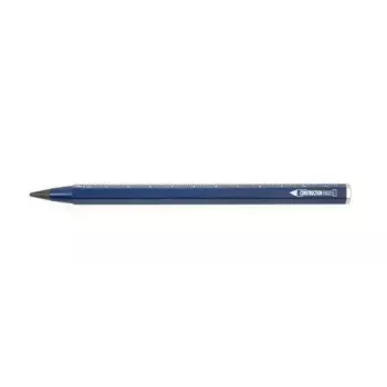 Vulpotlood TROIKA CONSTRUCTION ENDLESS HB blauw aluminium 147 mm