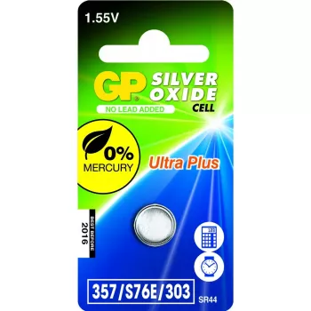 Eenmalige batterij GP Batteries zilveroxidecel 357