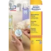 Zelfklevend etiket rond Avery L6019REV-25
