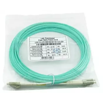 BlueOptics BK839A InfiniBand-glasvezelkabel 2 m LC aqua OM3
