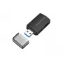 Conceptronic BIAN06B SD TF/MicroSD 4.0 kaartlezer, UHS-II, USB 3.0, 5 Gbit/s
