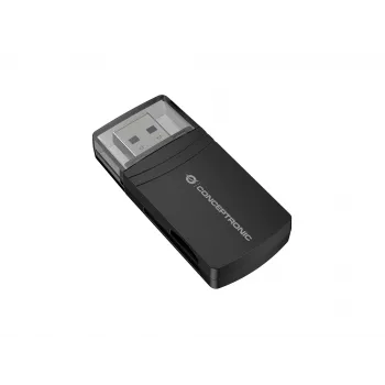 Conceptronic BIAN06B SD TF/MicroSD 4.0 kaartlezer, UHS-II, USB 3.0, 5 Gbit/s