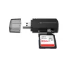 Conceptronic BIAN06B SD TF/MicroSD 4.0 kaartlezer, UHS-II, USB 3.0, 5 Gbit/s