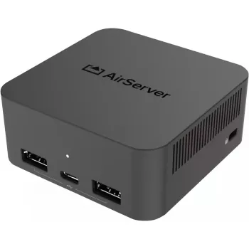 Legamaster Cast-ontvanger AirServer Connect 3 breedte 78 mm diepte 78 mm hoogte 34 mm