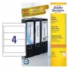 Zelfklevend etiket Avery L4761-100 afgeronde rechthoek