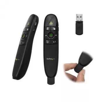 StarTech.com draadloze presentatieafstandsbediening met groene laserpointer - 27 m bereik
