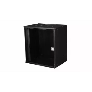 Equip Eco Mount 19' kast, 12U, 540X400MM, RAL9005 zwart