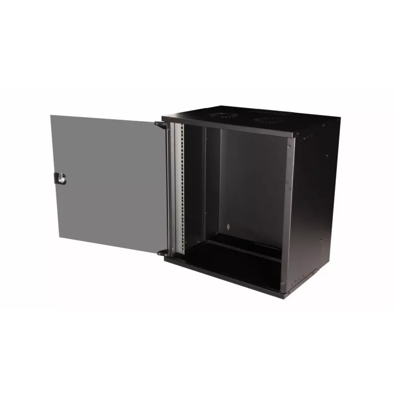 Equip Eco Mount 19' kast, 12U, 540X400MM, RAL9005 zwart