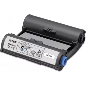 Lint Epson RC-R1WNA 100 mm wit voor LabelWorks Pro100, 30 m